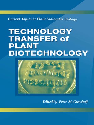 cover image of Technology Transfer of Plant Biotechnology